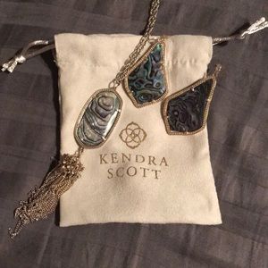 Kendra Scott necklace and earrings